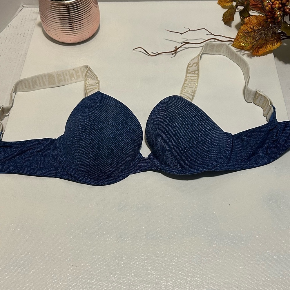 Blue Women's Bra